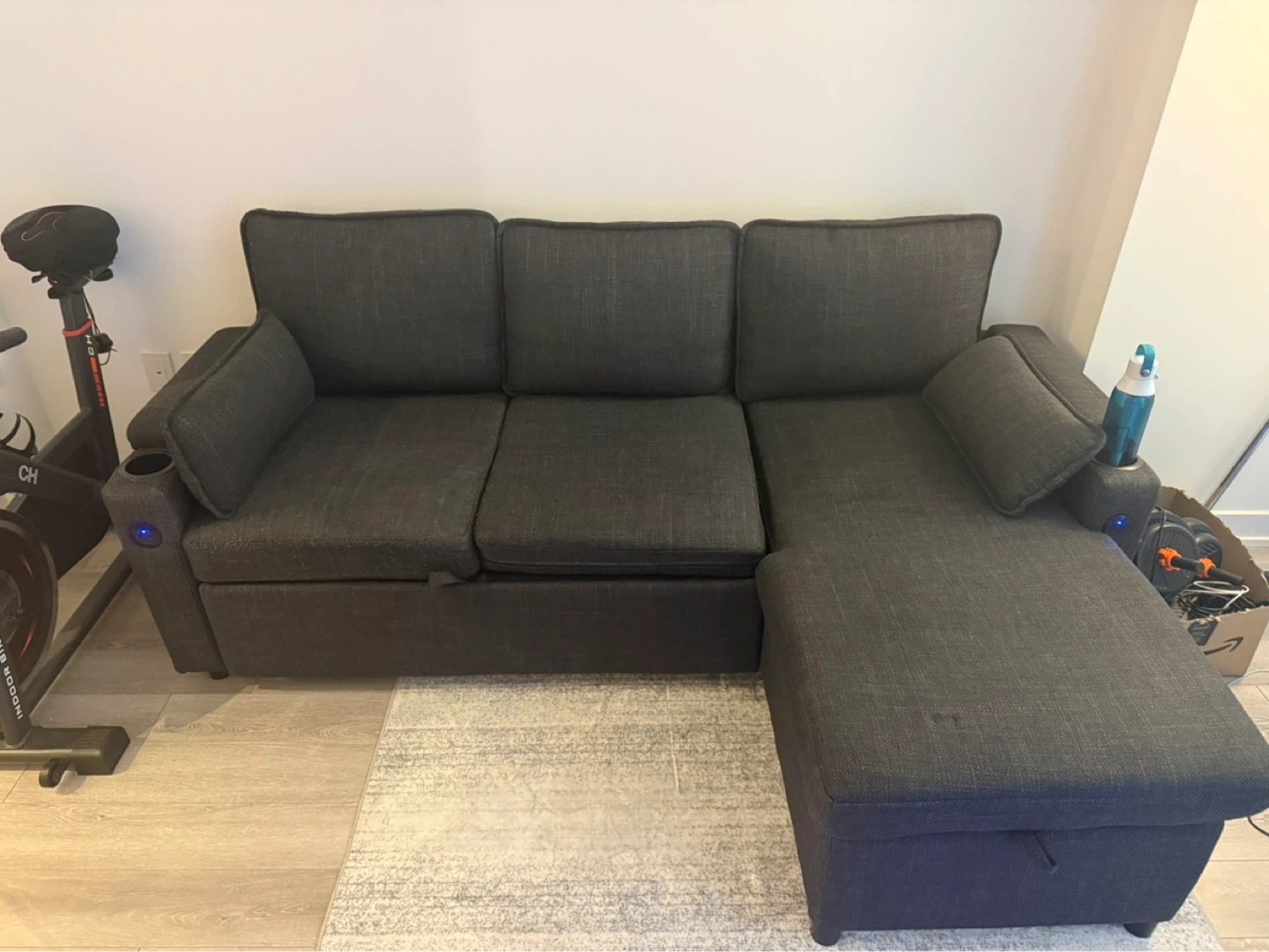 DURASPACE Sofa Bed Sleeper Pull Out 2 in 1