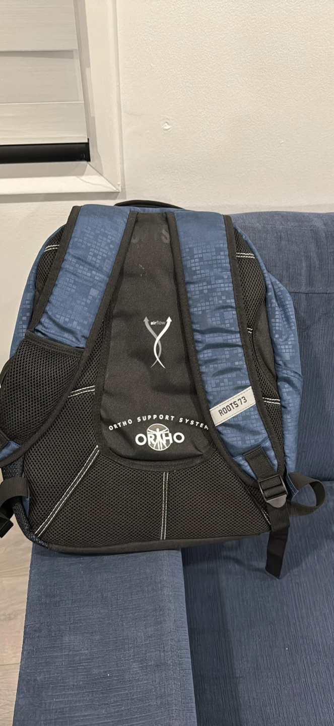 Roots 73 Blue Backpack with Beaver Logo - photo 2