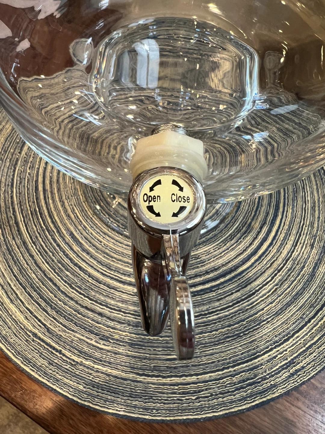Vintage Inspired Glass Beverage Dispenser - photo 3