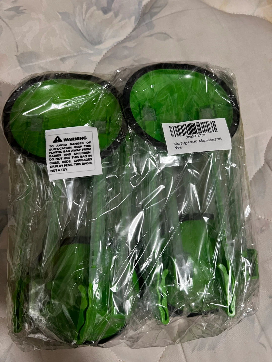Ruibo Baggy Rack Bag Holders - 8 Pack