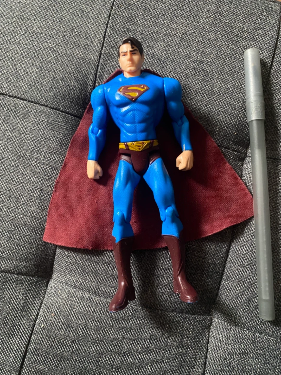 Superman Action Figure with Cape