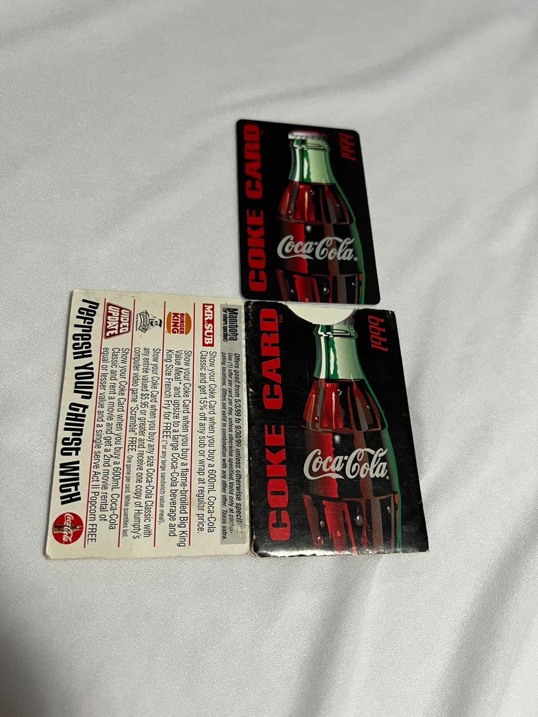 Vintage Coke Card - photo 2
