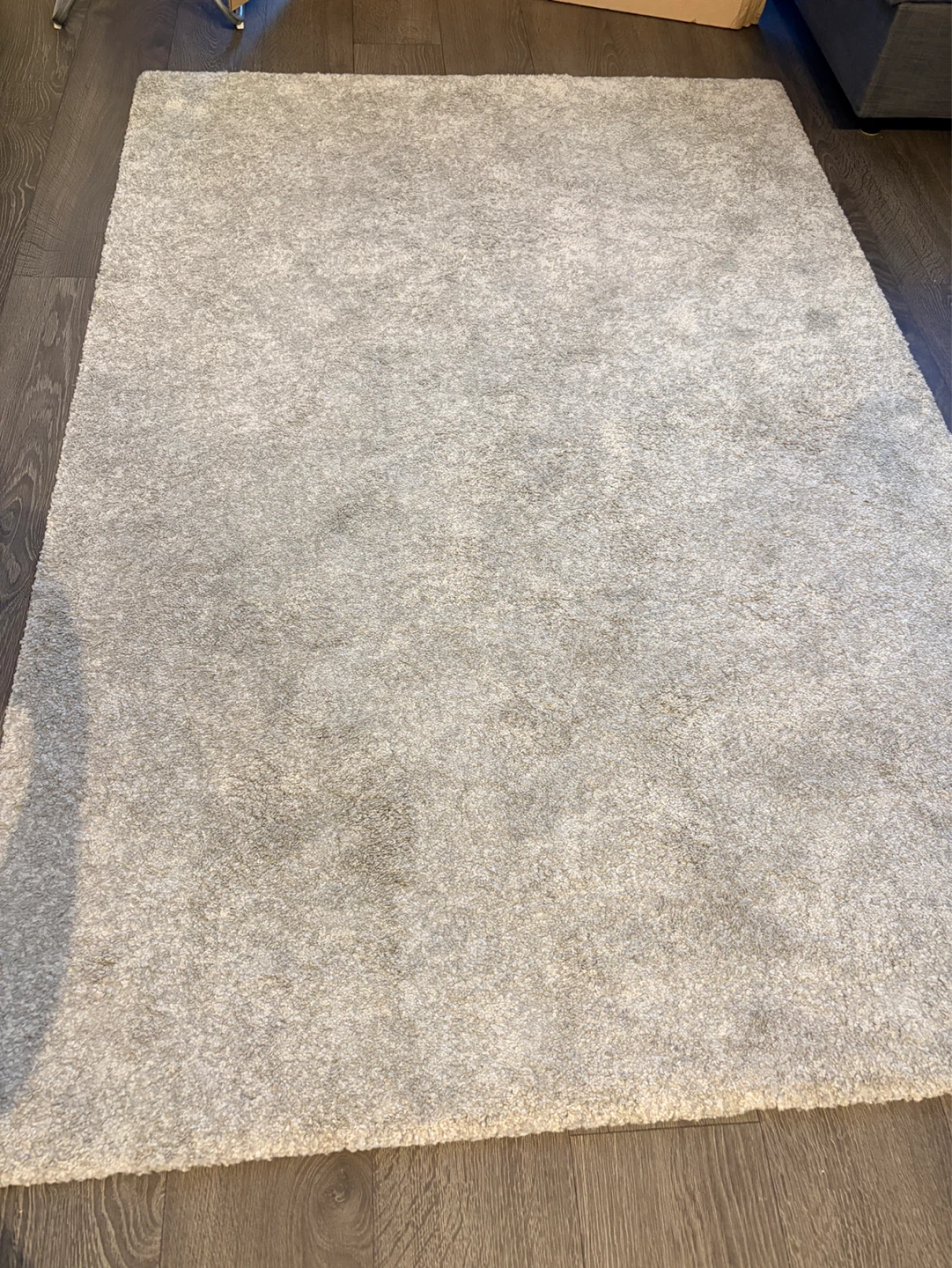 Light Grey Shag Area Rug - photo 2