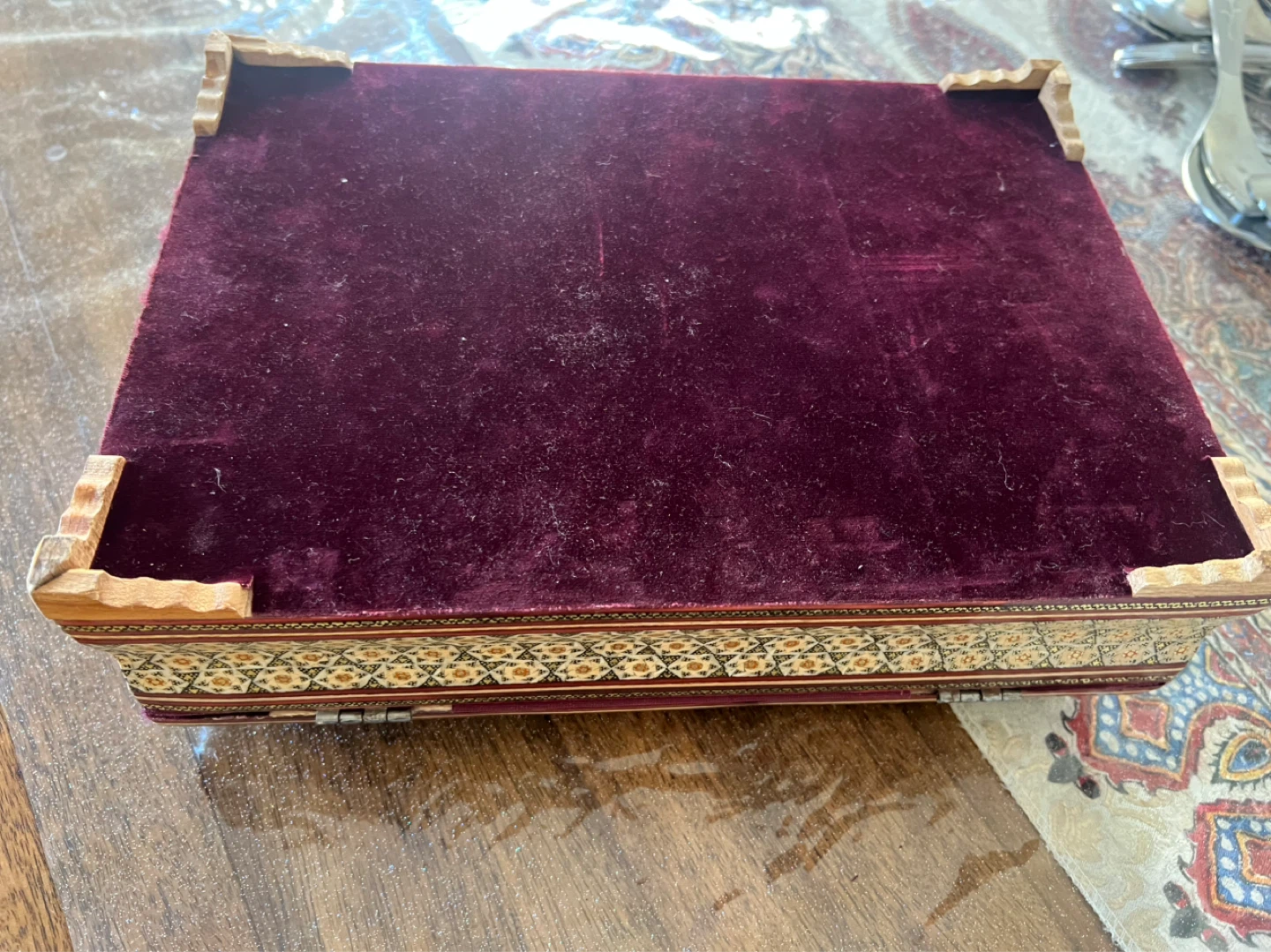 Decorative Wooden Trinket Box