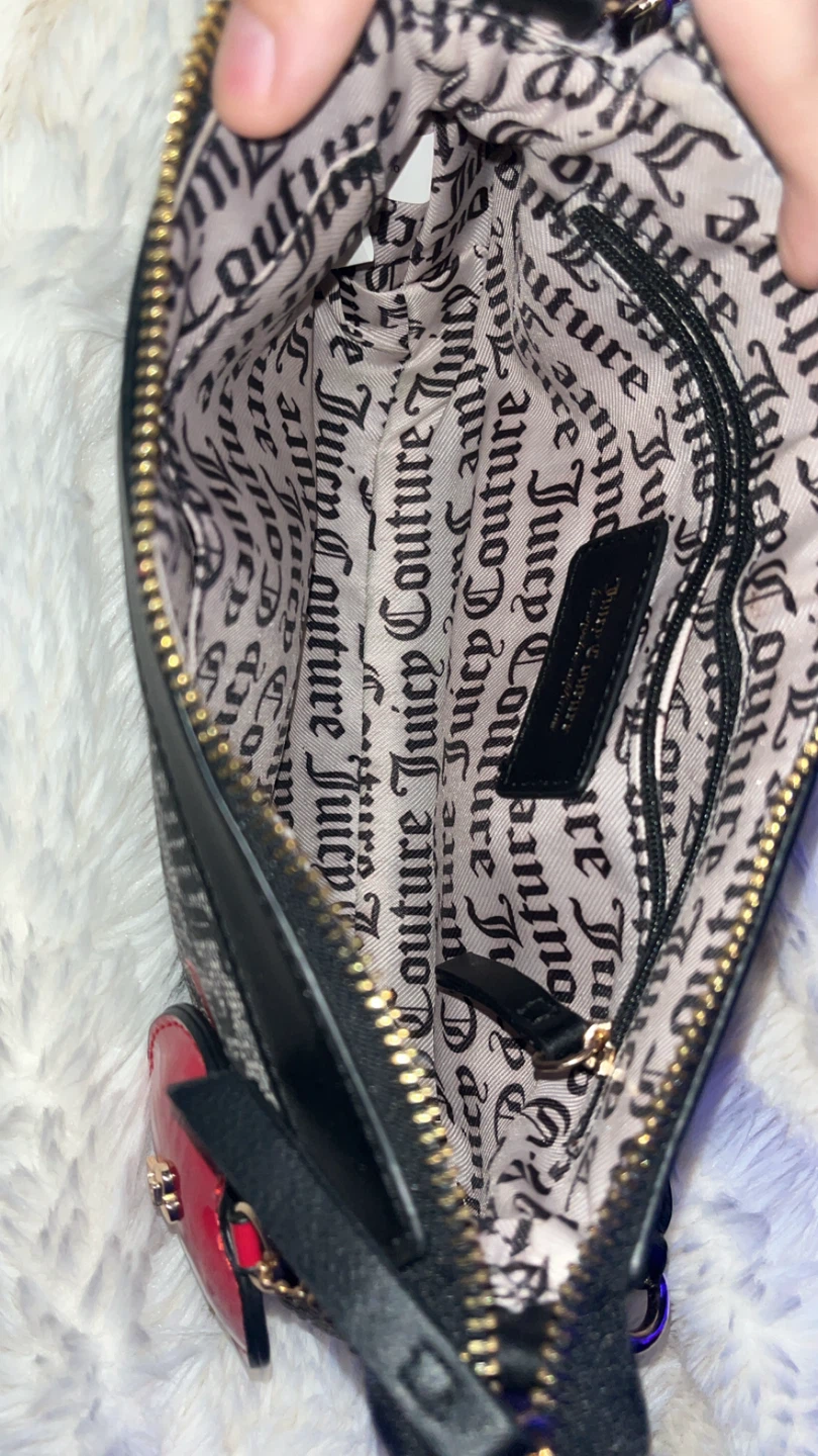 Juicy Couture Heart Pattern Shoulder Bag - photo 2