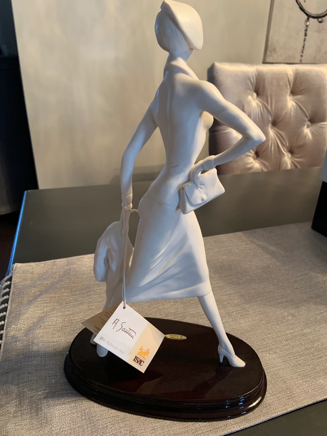 A. Santini Figurine. 12”