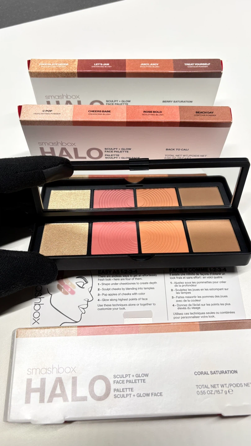 Smashbox HALO Sculpt + Glow Face Palette - photo 3