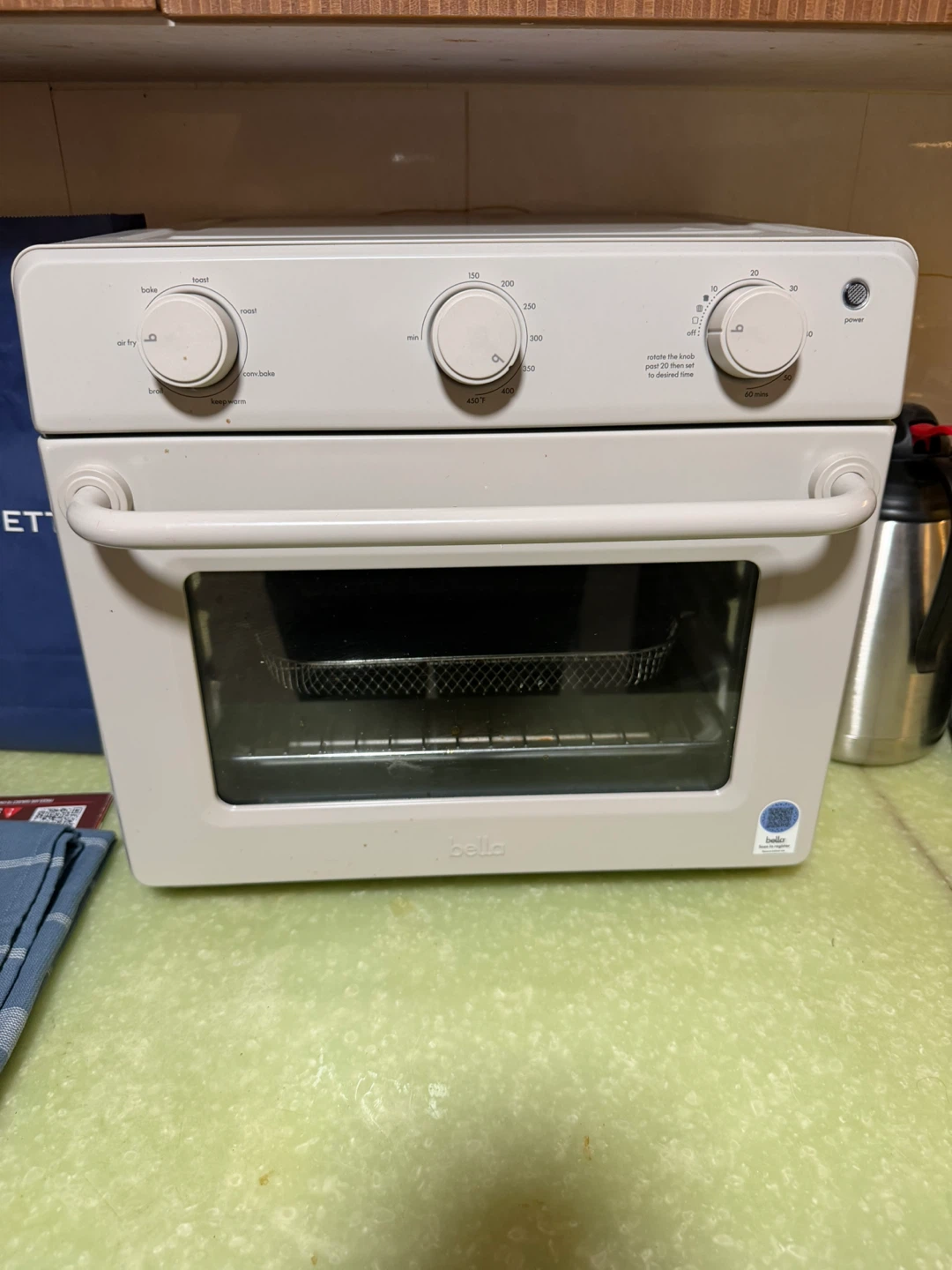 Bella Air Fryer Toaster Oven