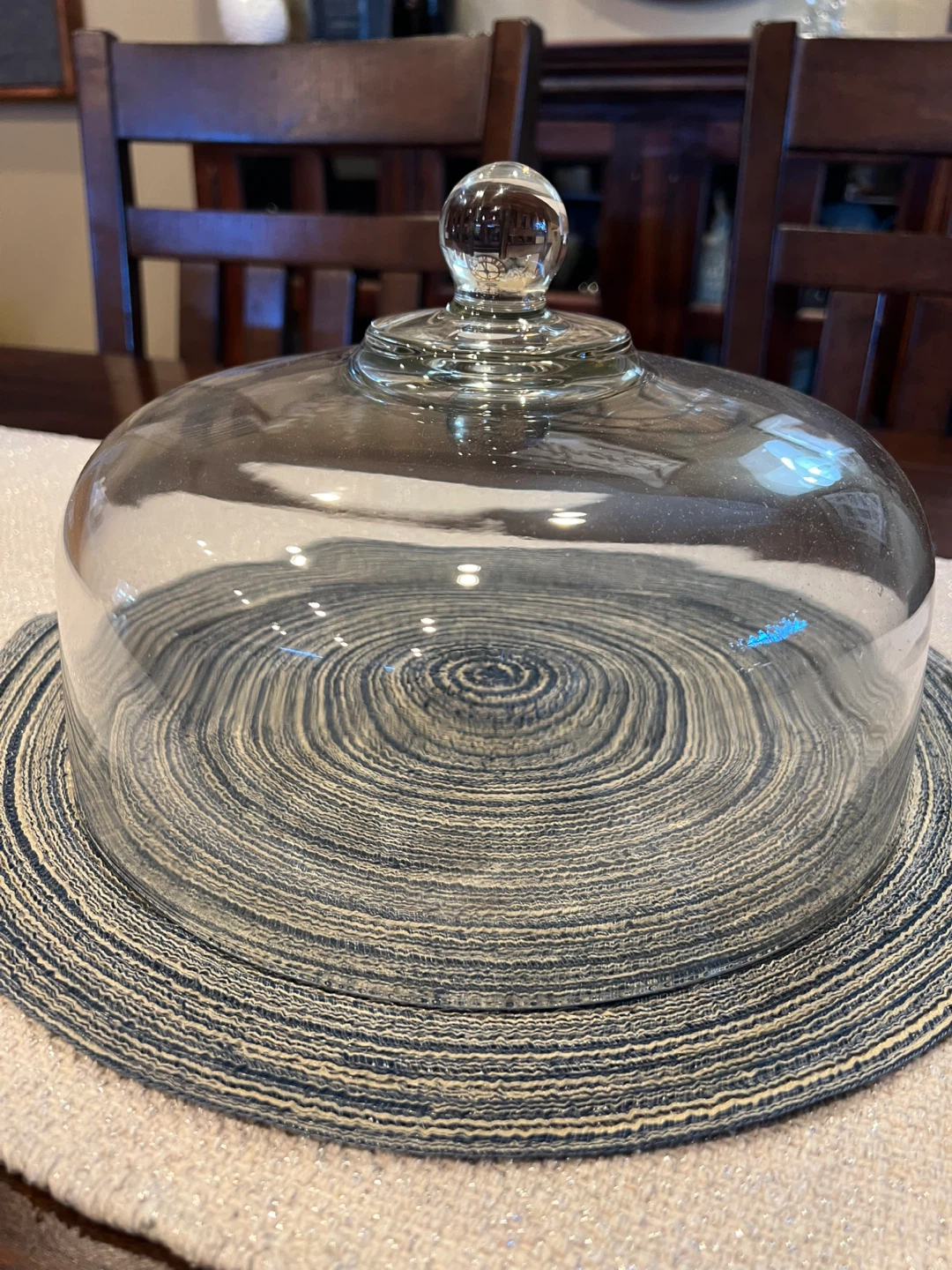 Clear Glass Cloche Dome/Cake Cover - photo 2