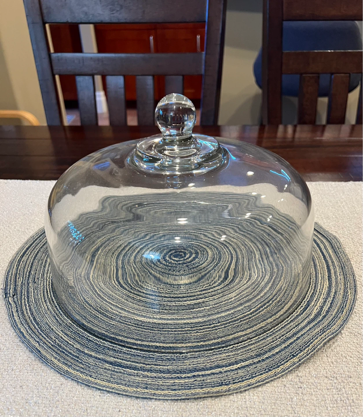 Clear Glass Cloche Dome/Cake Cover