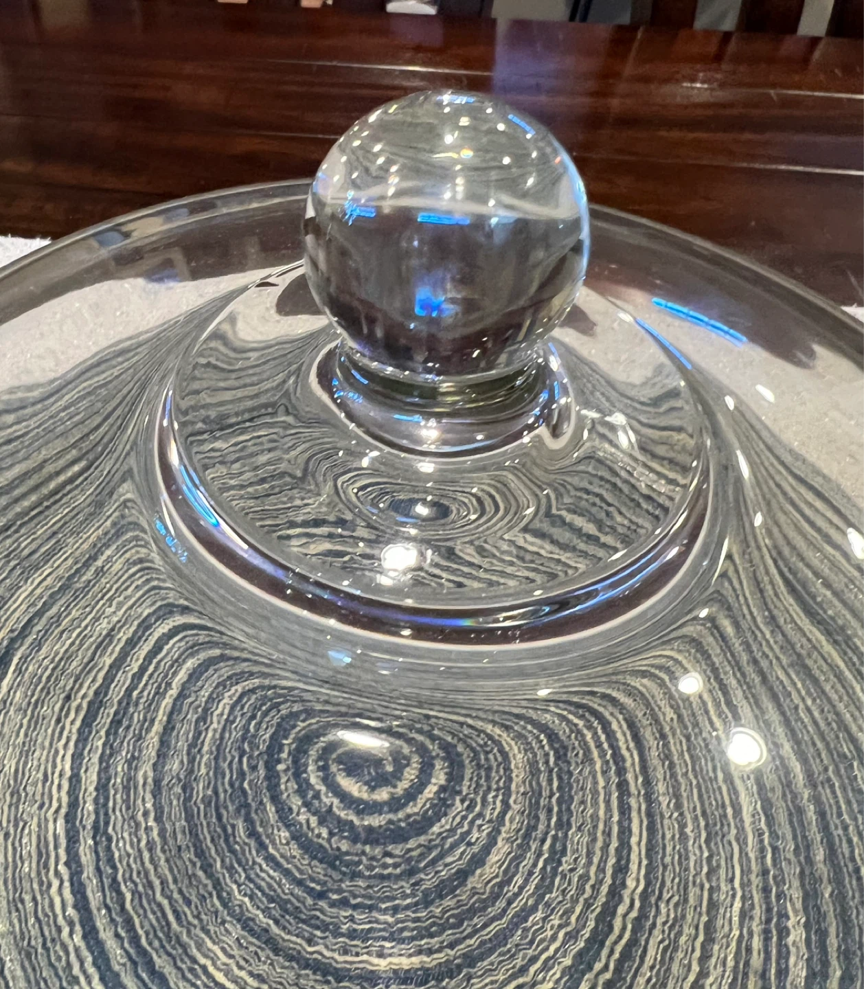 Clear Glass Cloche Dome/Cake Cover - photo 3