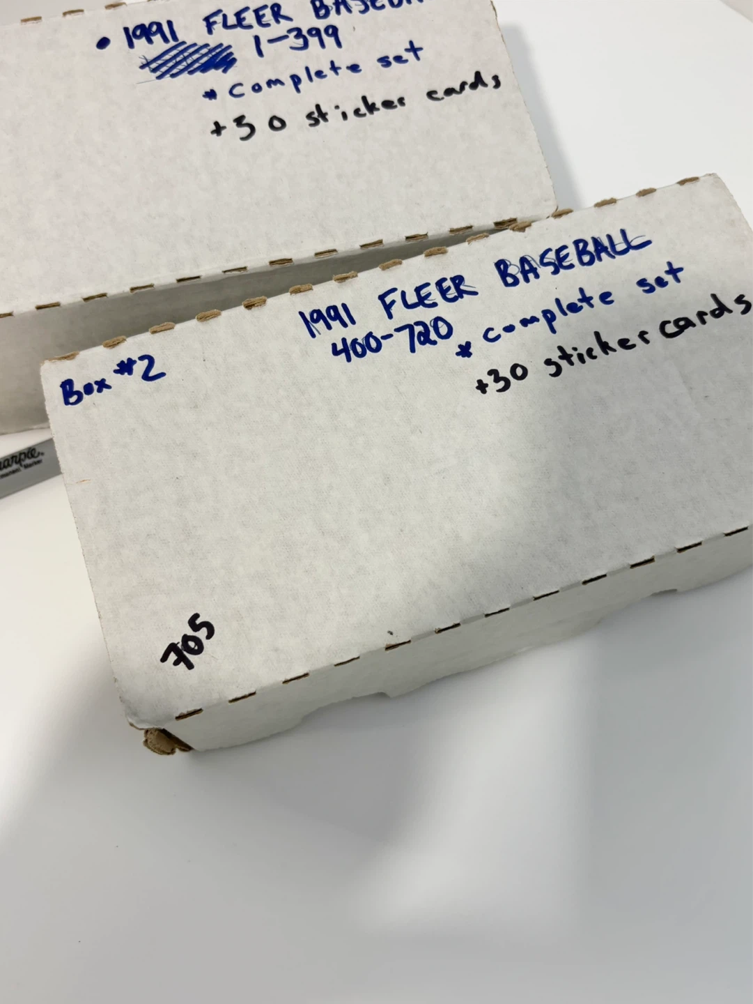 1991 Fleer Baseball Cards Complete Set & Stickers - photo 2