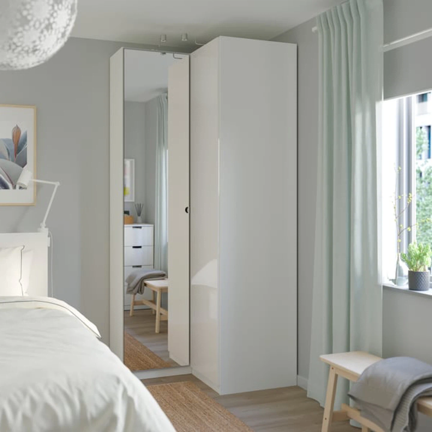 IKEA PAX Wardrobe with 2 Doors - photo 2