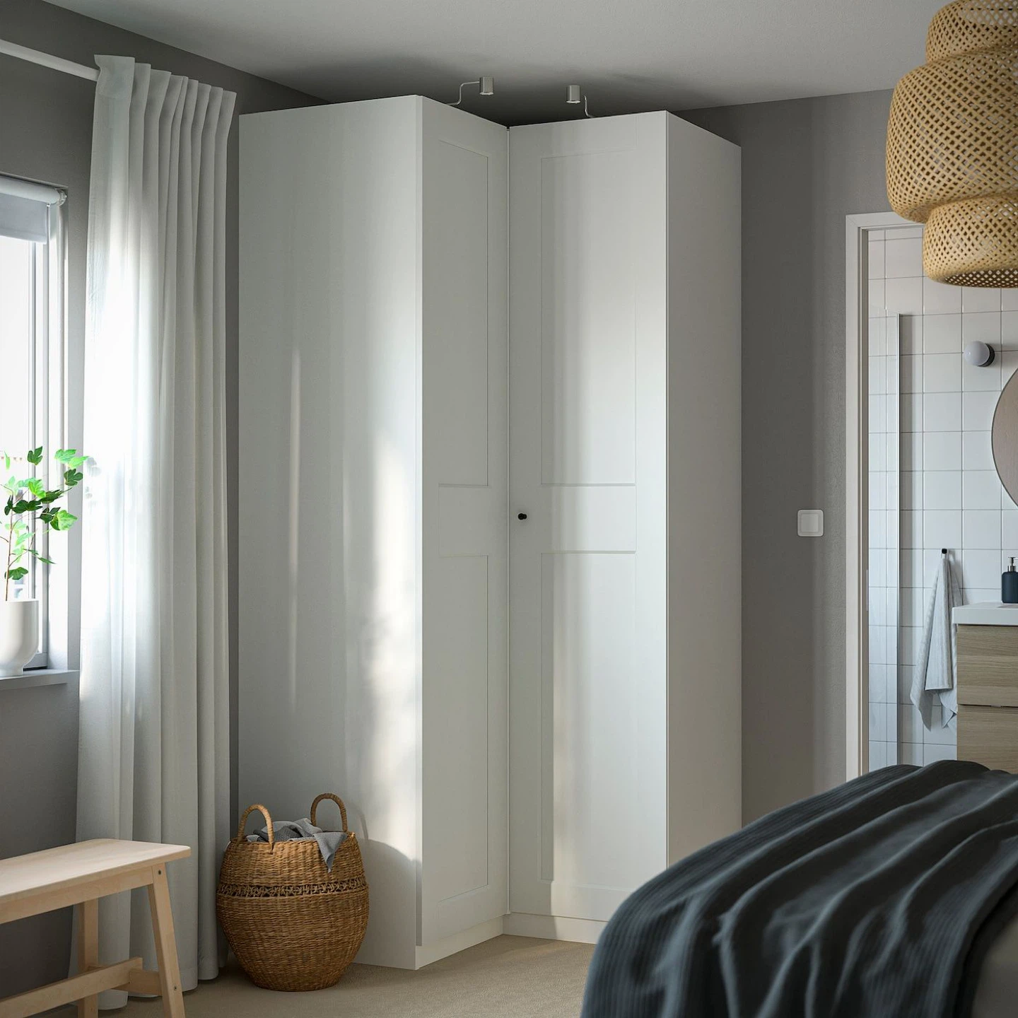 IKEA PAX Wardrobe with 2 Doors