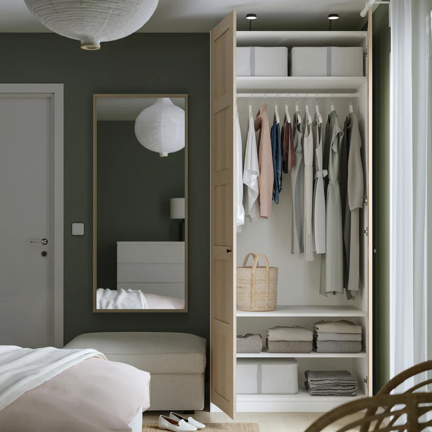 IKEA PAX Wardrobe with 2 Doors - photo 5