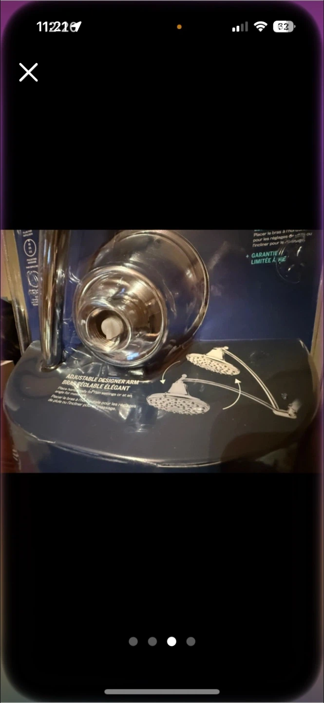 Waterpik RainFall+ Showerhead - photo 3