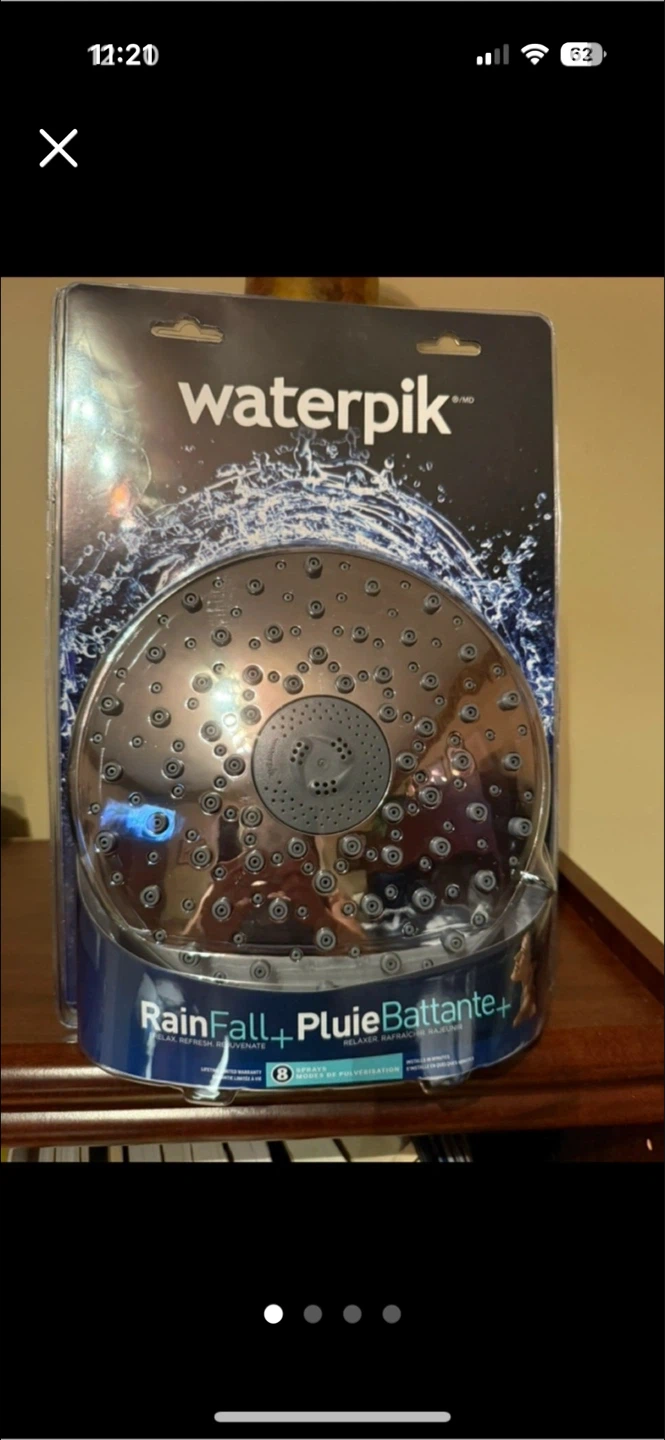 Waterpik RainFall+ Showerhead