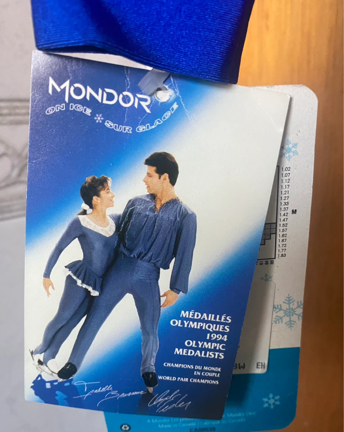 🌱  NEW Mondor Figure Skating Dress - Steel Blue - Adult Small - photo 3