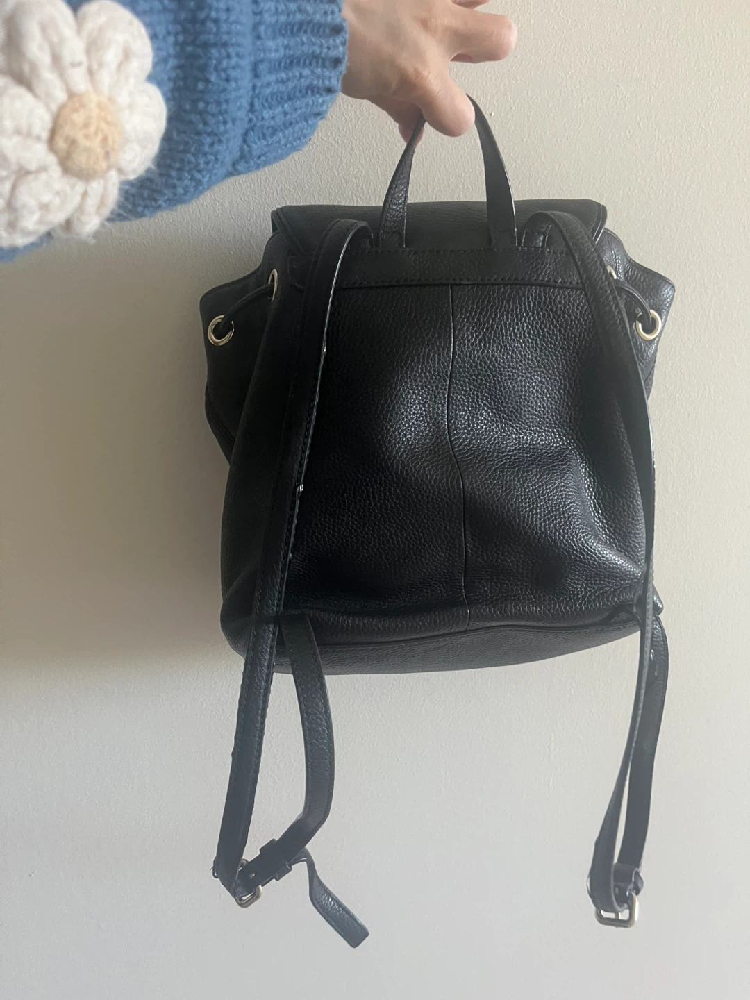 Kate Spade New York Black Leather Backpack - photo 2