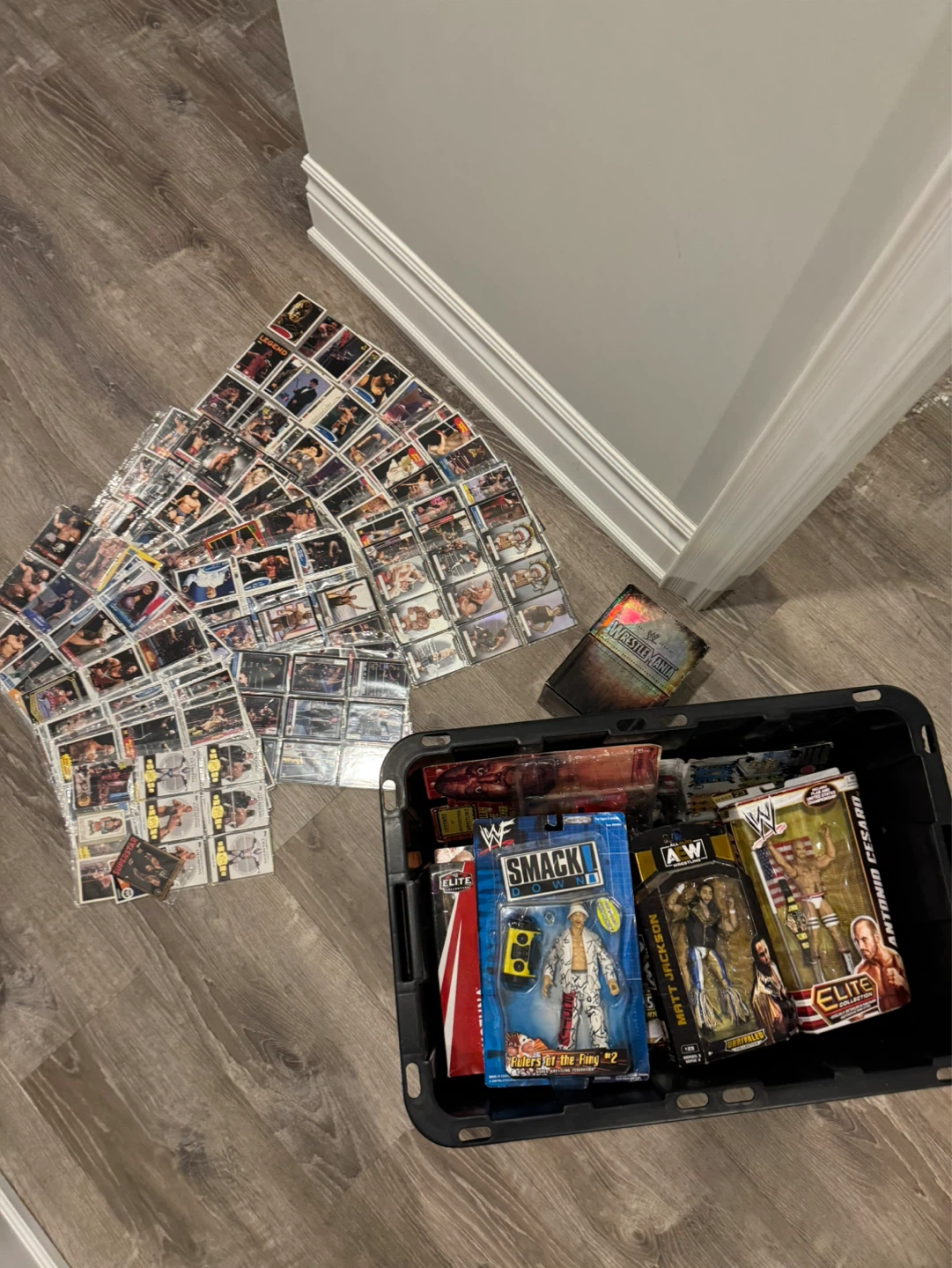 Huge wwe wrestling collection