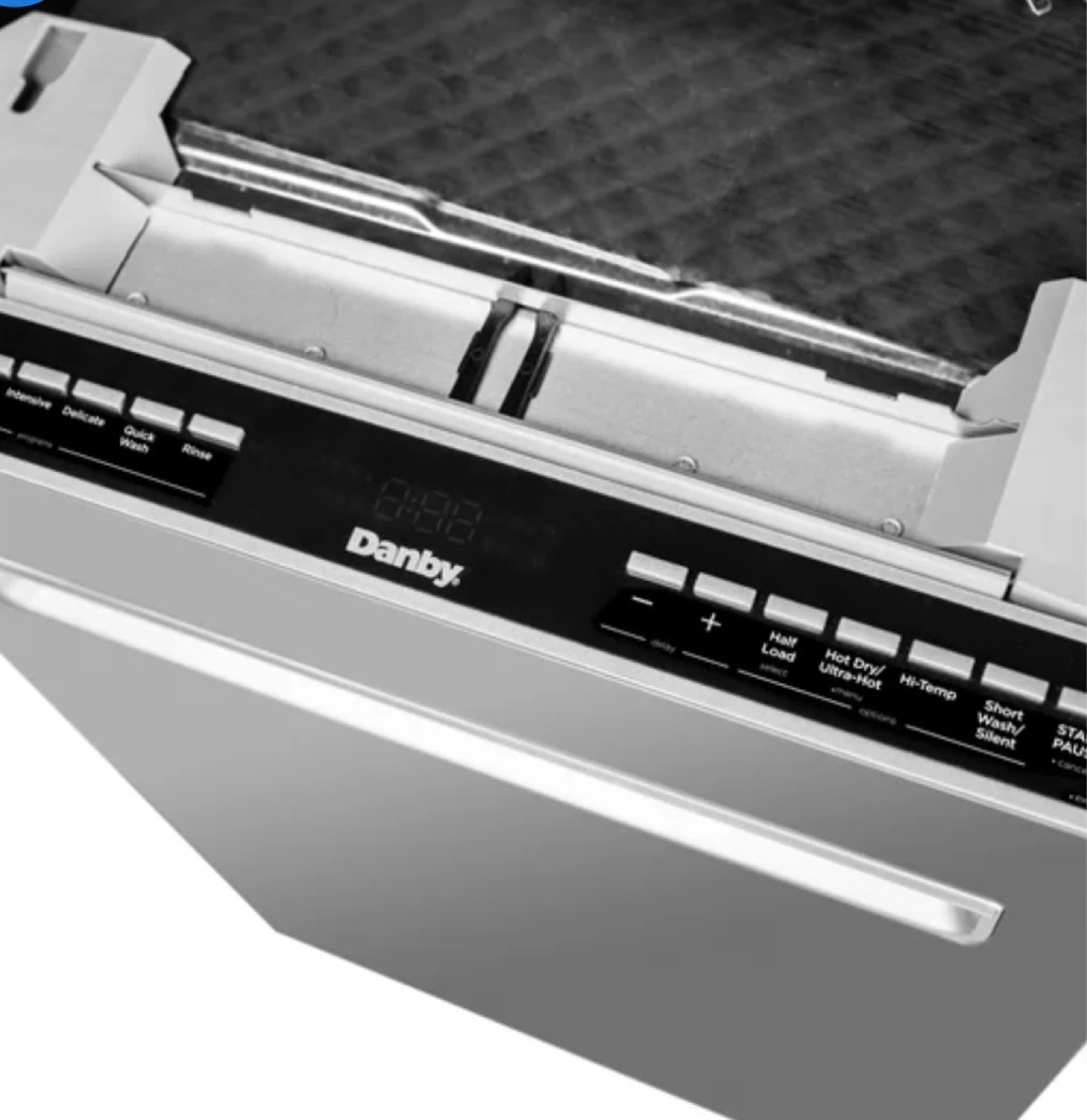 Danby 18 in. European made Stainless Steel Top Control Dishwash - photo 2