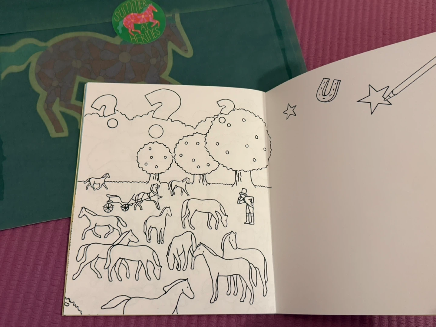 🌱Hermes fun activity book and Paper Shadow Puppet set - photo 3