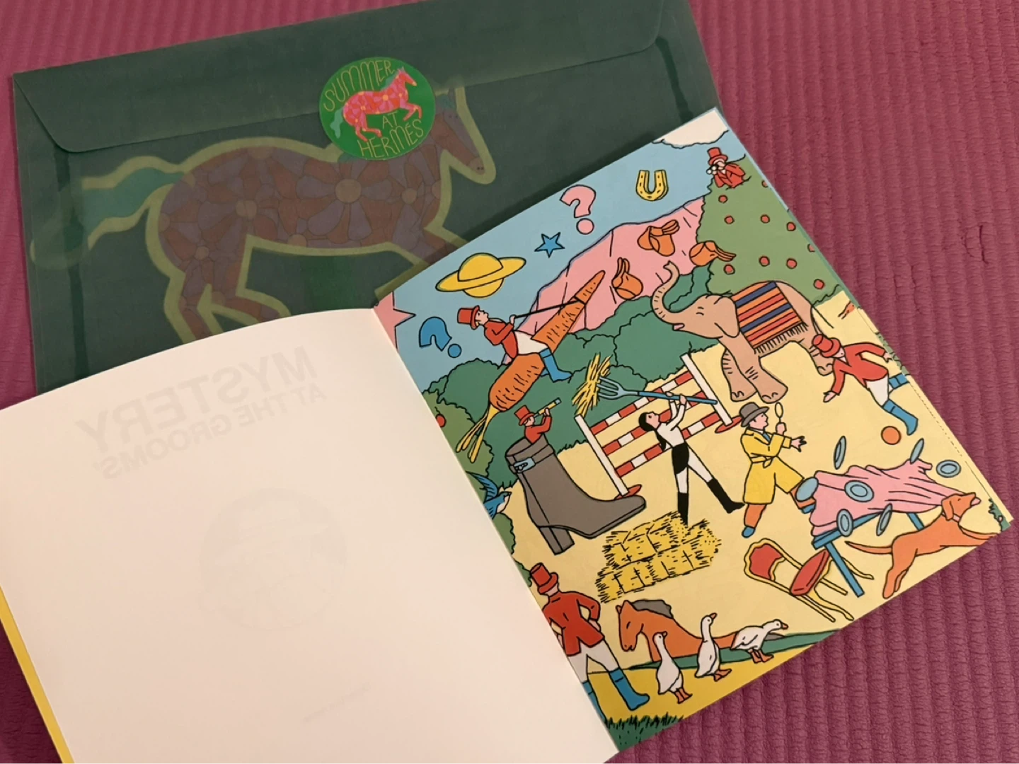 🌱Hermes fun activity book and Paper Shadow Puppet set - photo 2