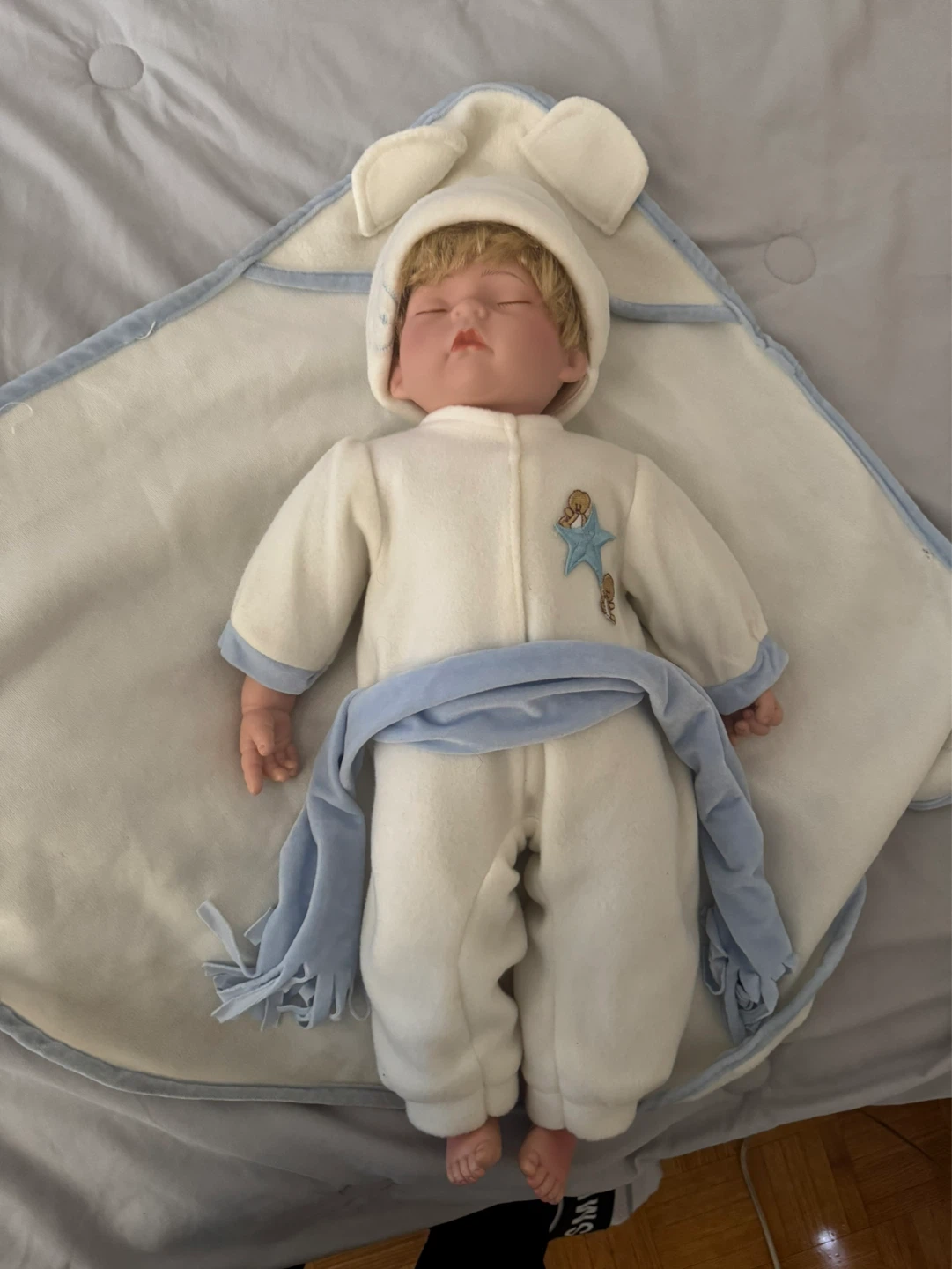 Baby Doll with Hooded Blanket - photo 3
