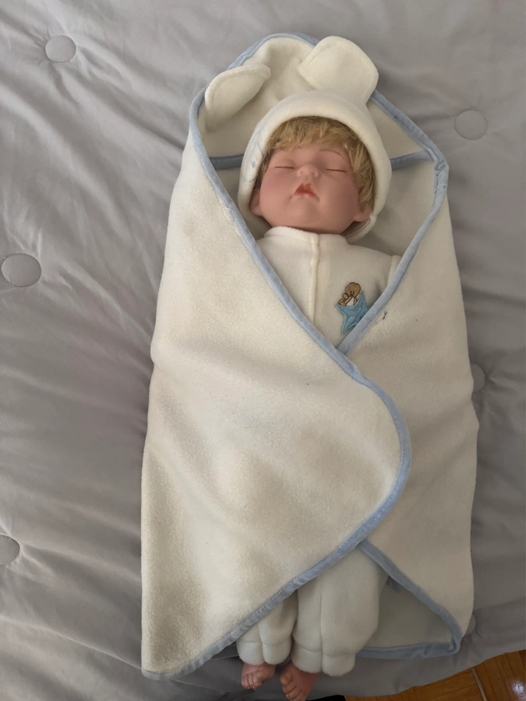 Baby Doll with Hooded Blanket - photo 2