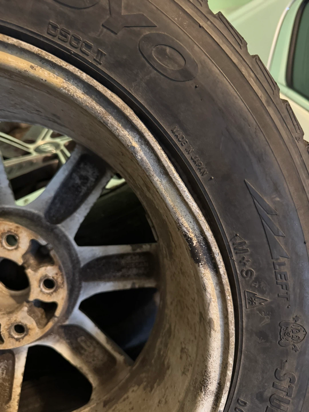 17” Nissan Alloy Rims + Tires Set (4) - photo 3
