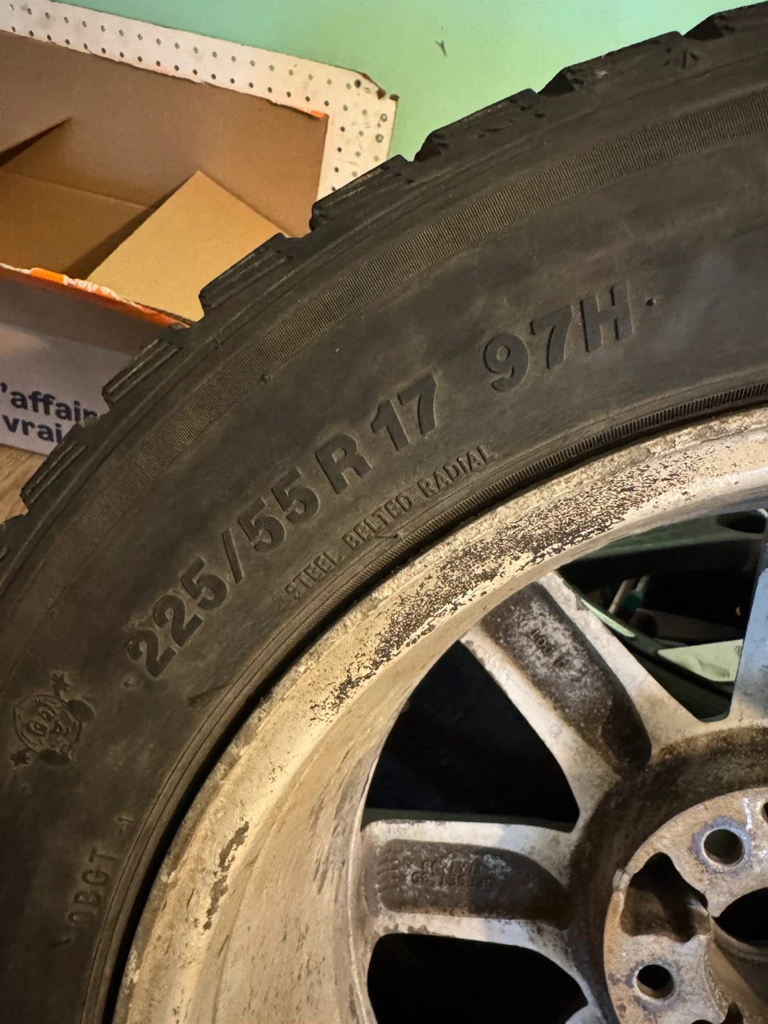 17” Nissan Alloy Rims + Tires Set (4) - photo 2