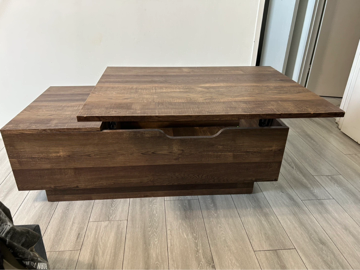 Lift Top Coffee Table with Storage - photo 4