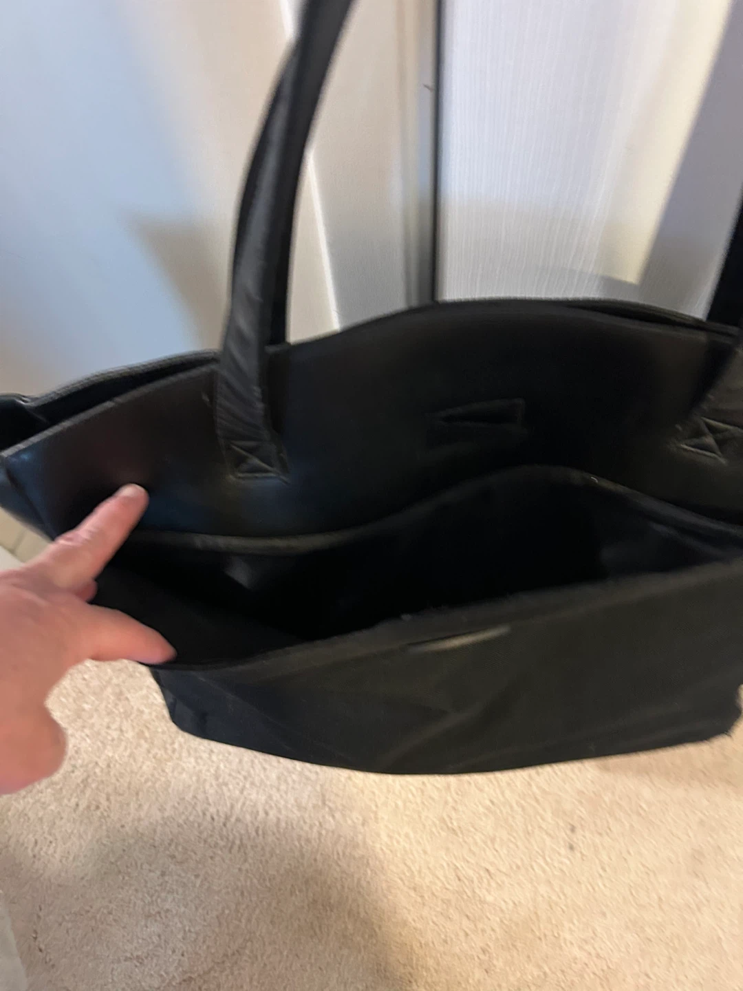 Black Laptop Tote Bag - photo 3