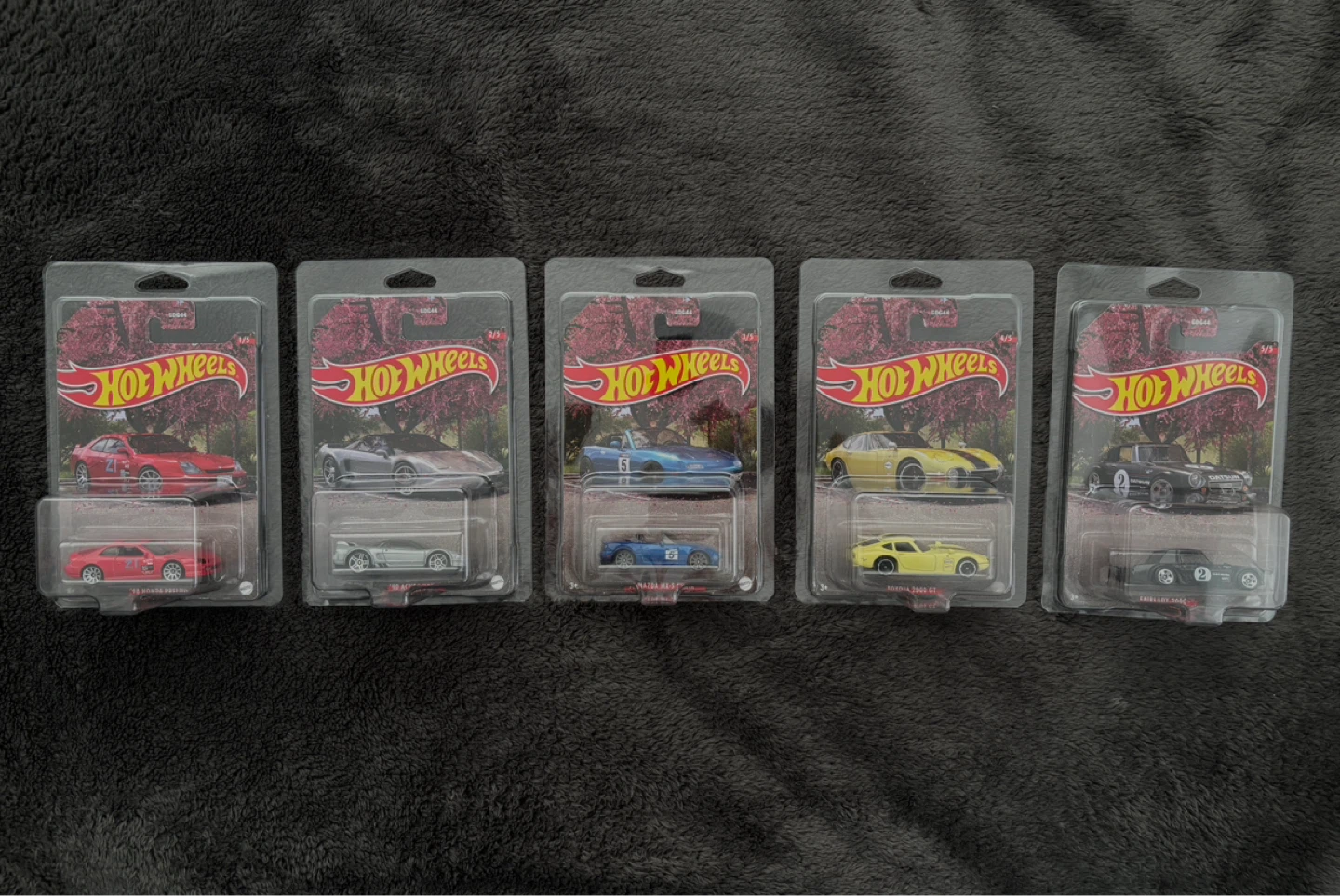 Hot Wheels Premium Car Culture Diecast Collection (Set of 5)