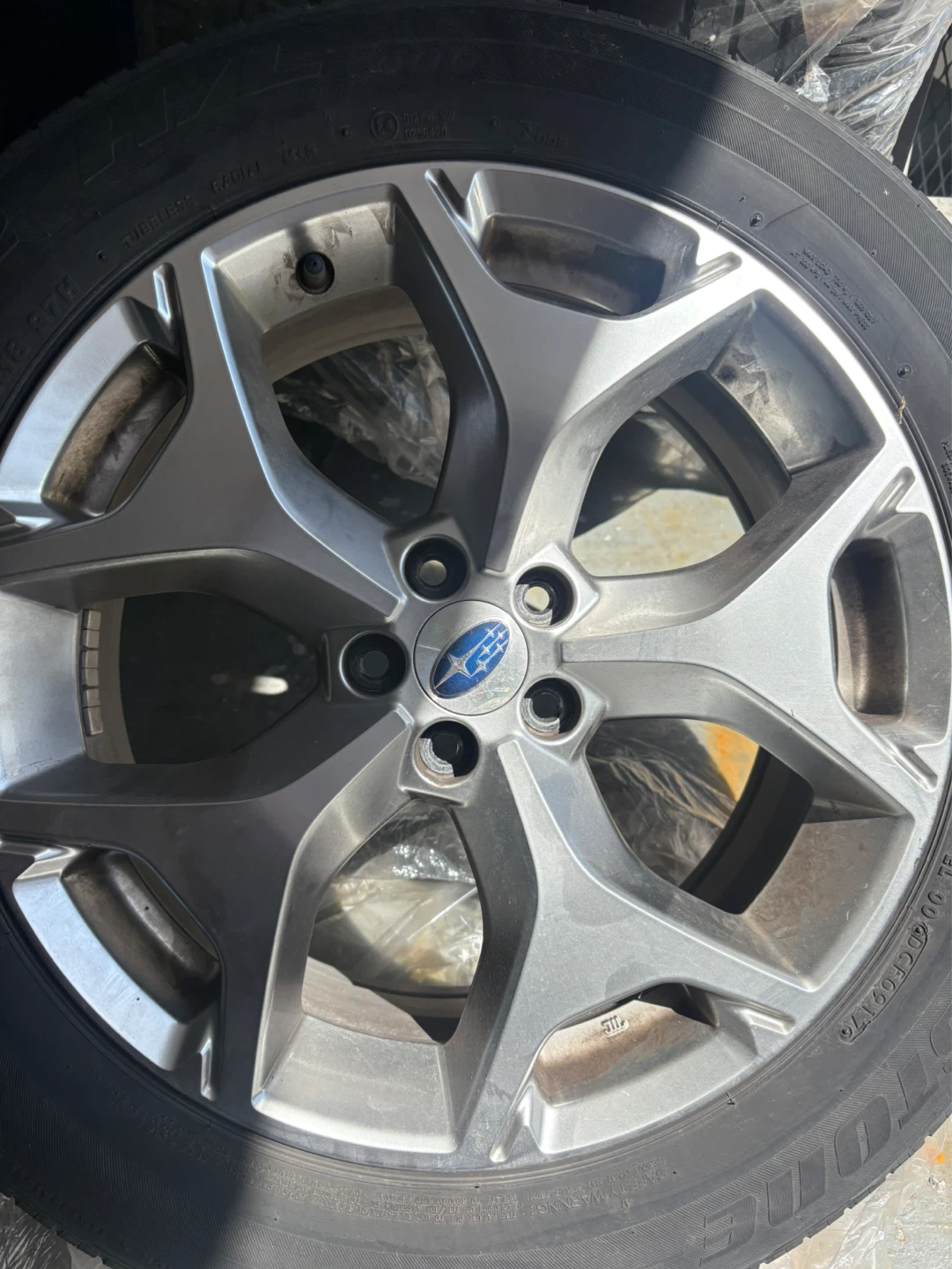 2017 Subaru Forester Factory Alloy Wheel Rim