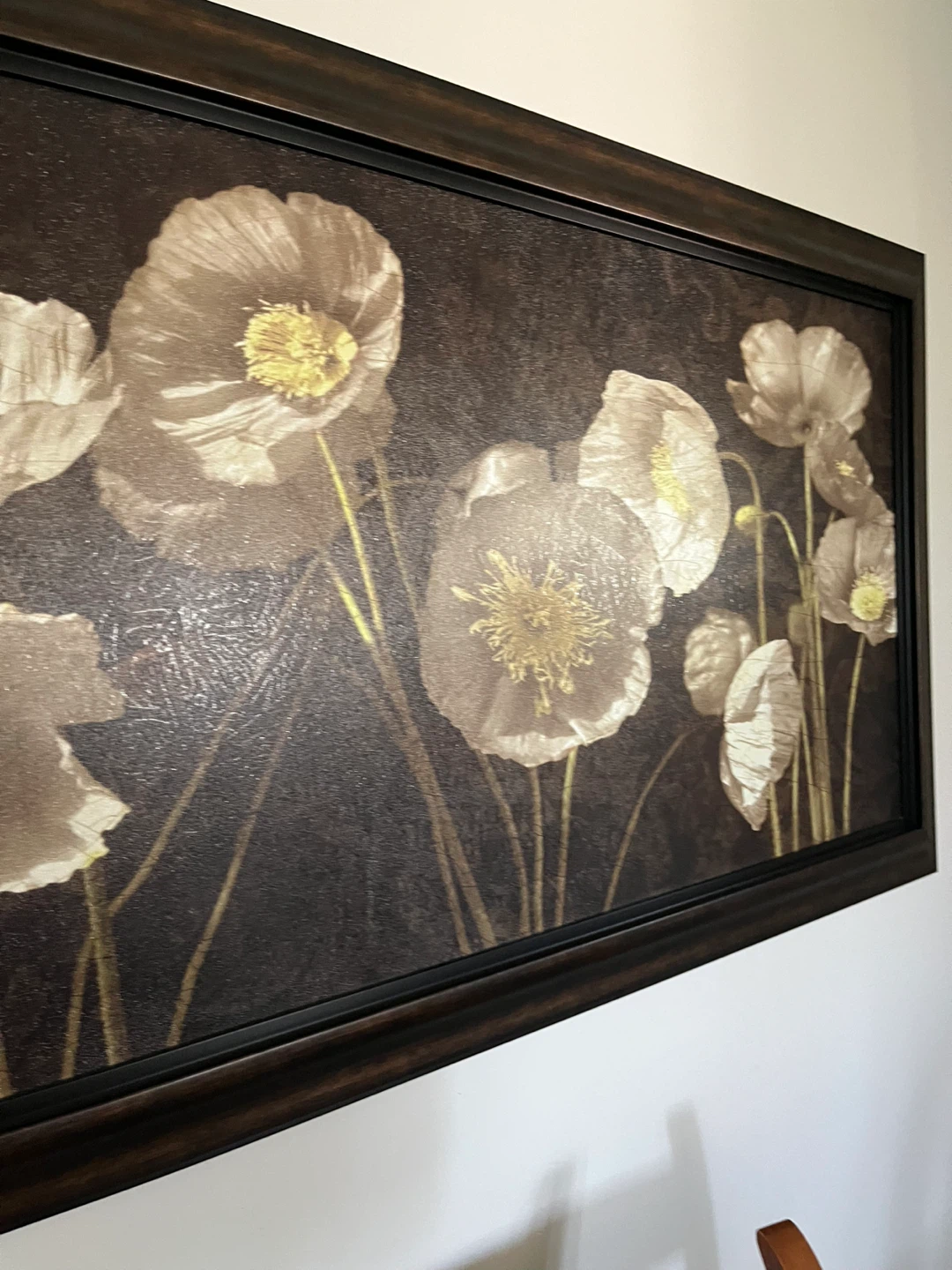 Framed Floral Art Print 54X30 inches - photo 3