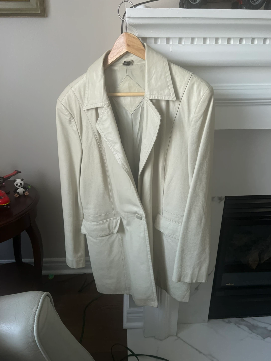 XLARGE off with Leather Blazer