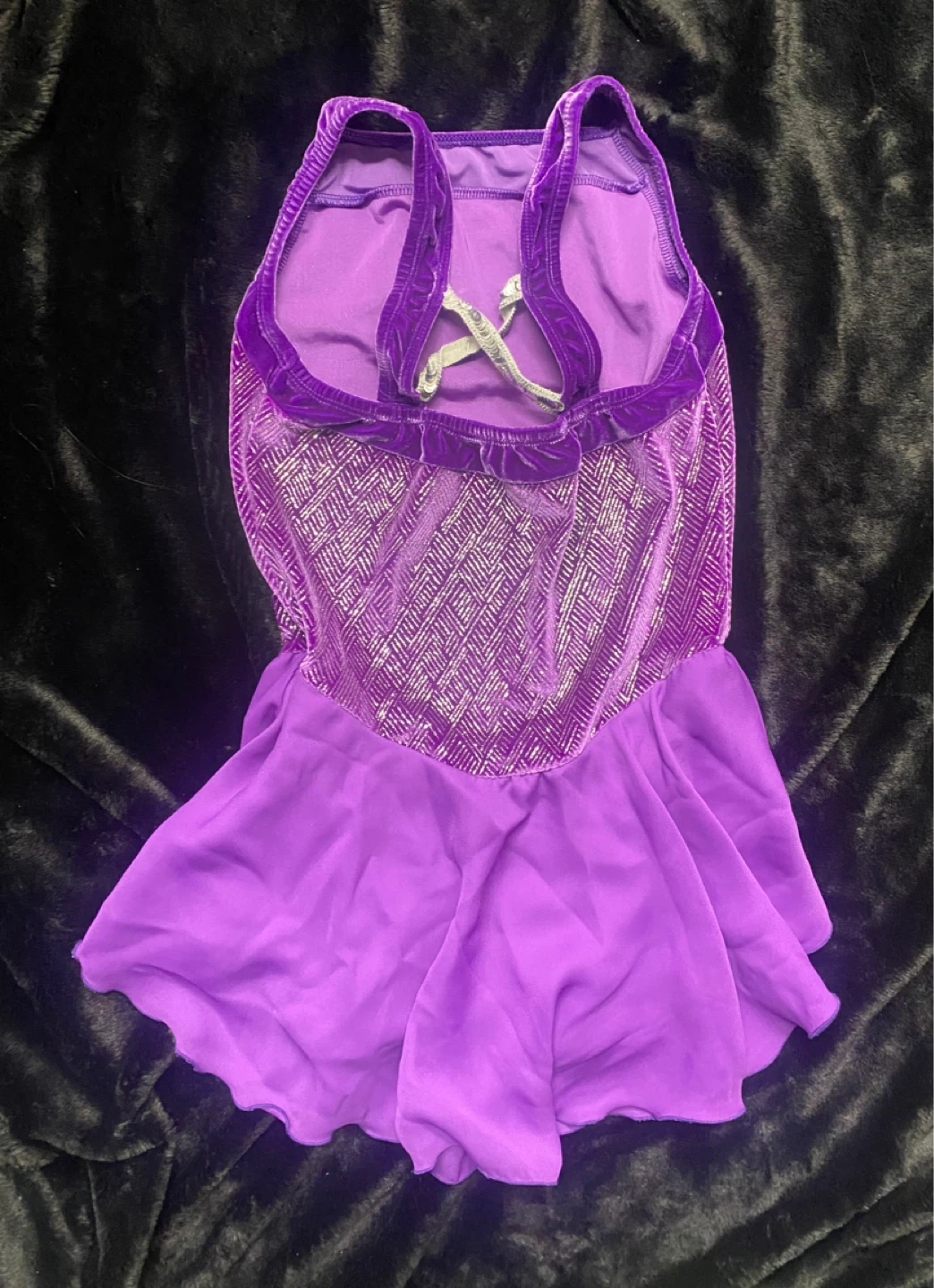 🌱  Jerry's Purple Figure Skating Dress Adult M/M - photo 4