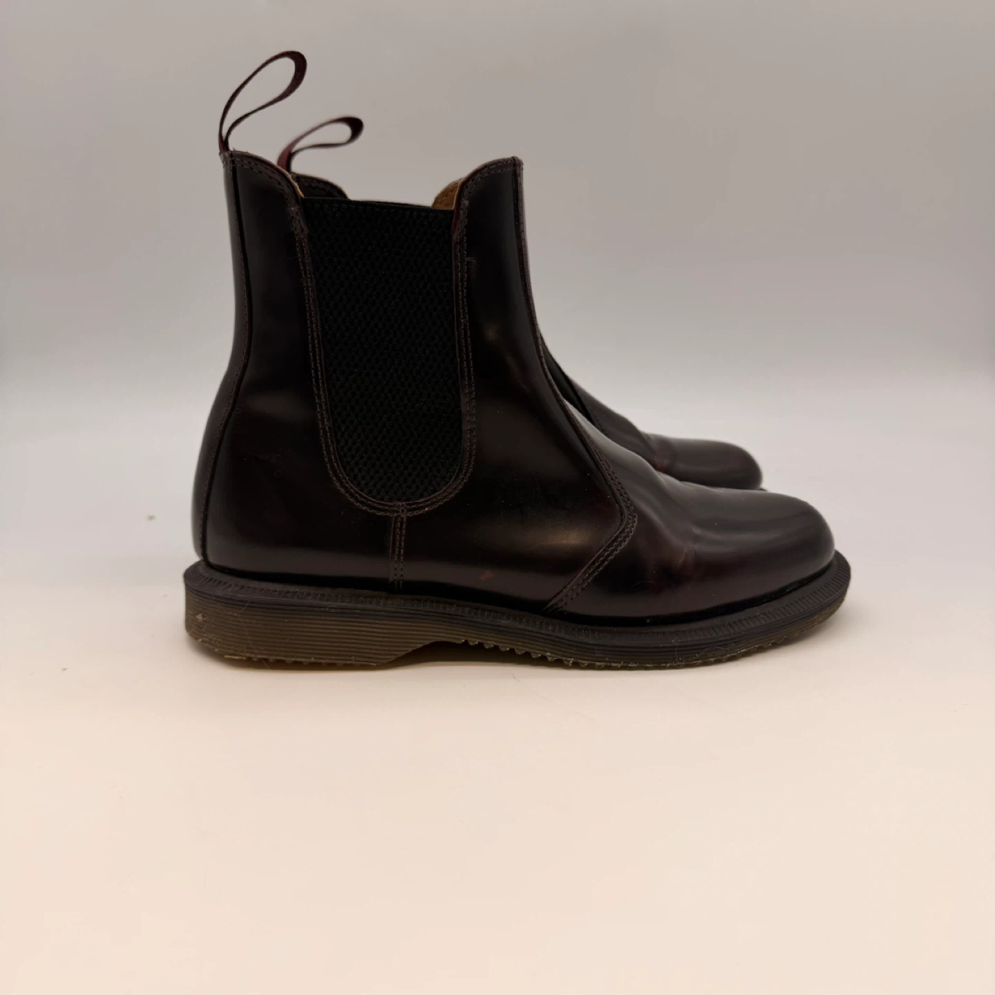 Dr Martens Flora Chelsea Boots Black Leather Womens US 6 - photo 2