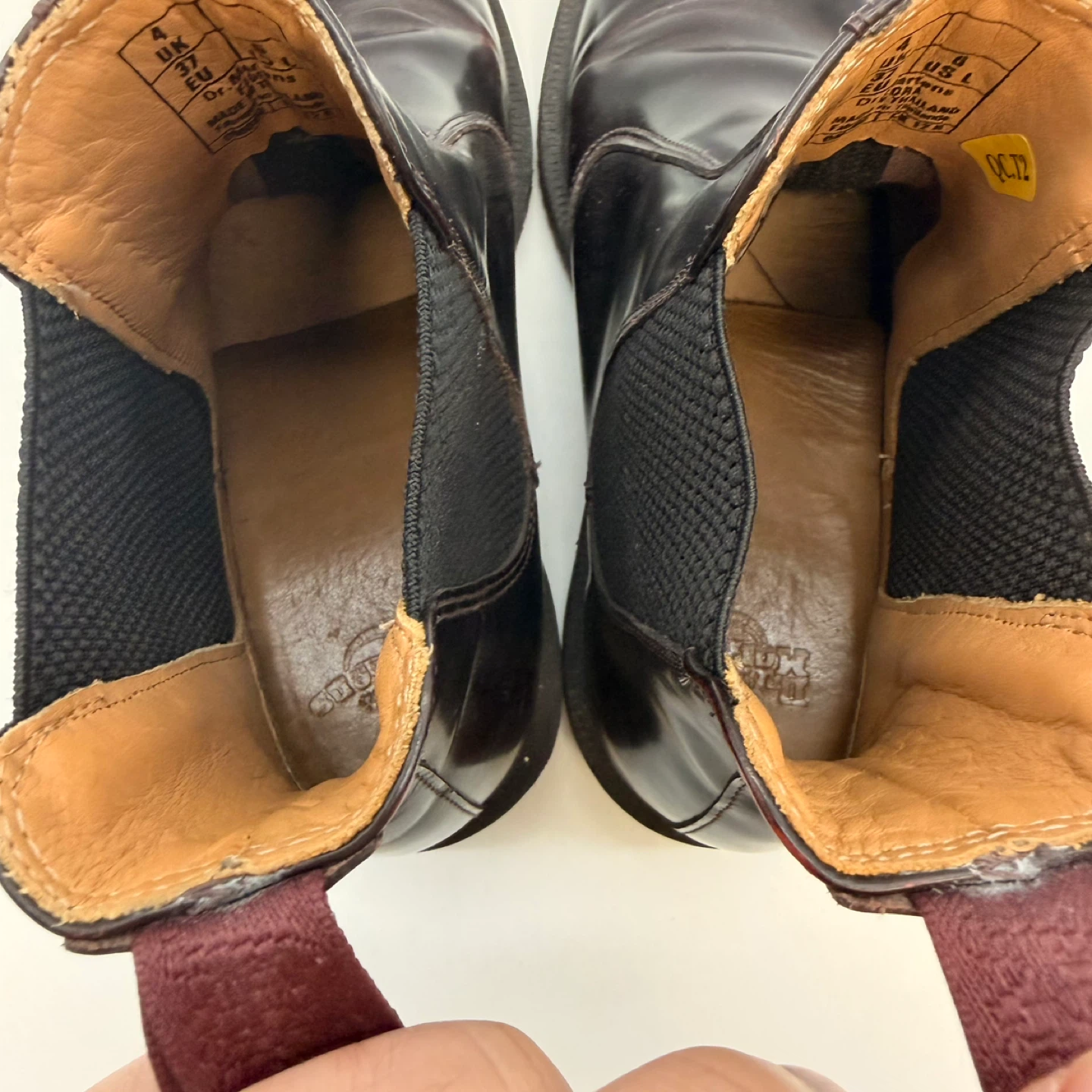 Dr Martens Flora Chelsea Boots Black Leather Womens US 6 - photo 4
