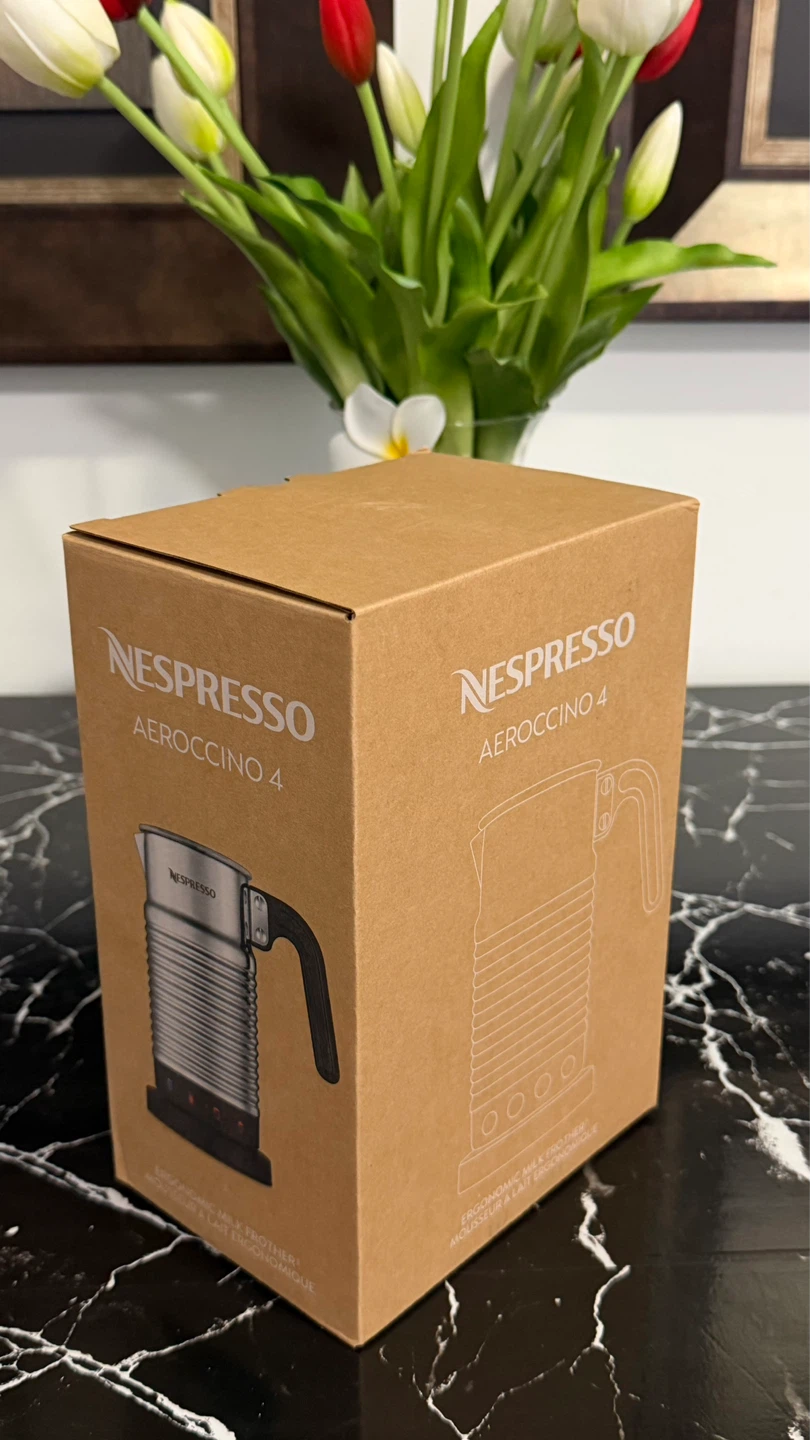 NEW Nespresso Aeroccino 4 Milk Frother Silver