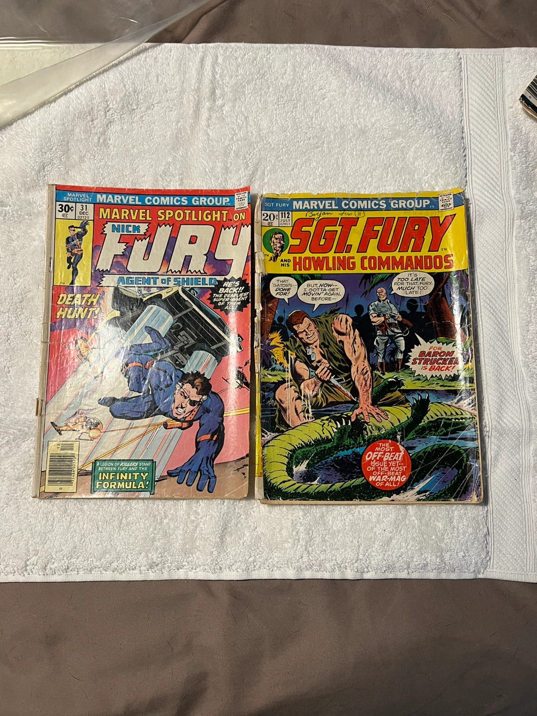 2 Sargent Fury Comics