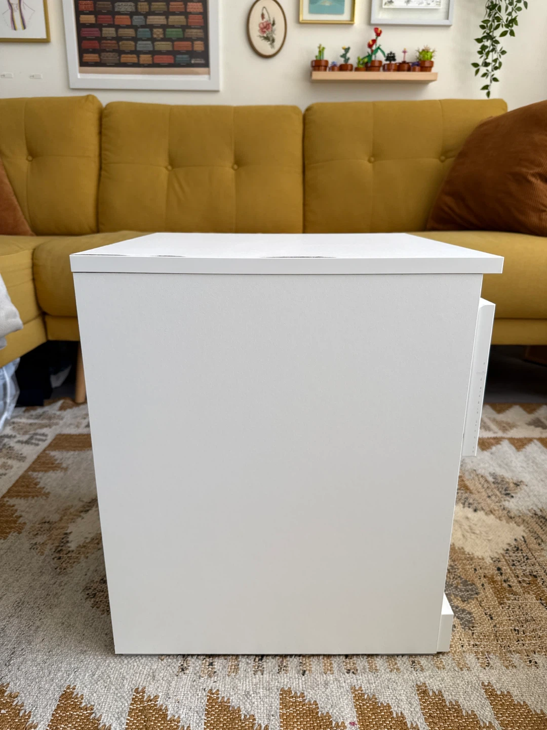 White IKEA Nightstand- PICKUP BY TUESDAY - photo 4