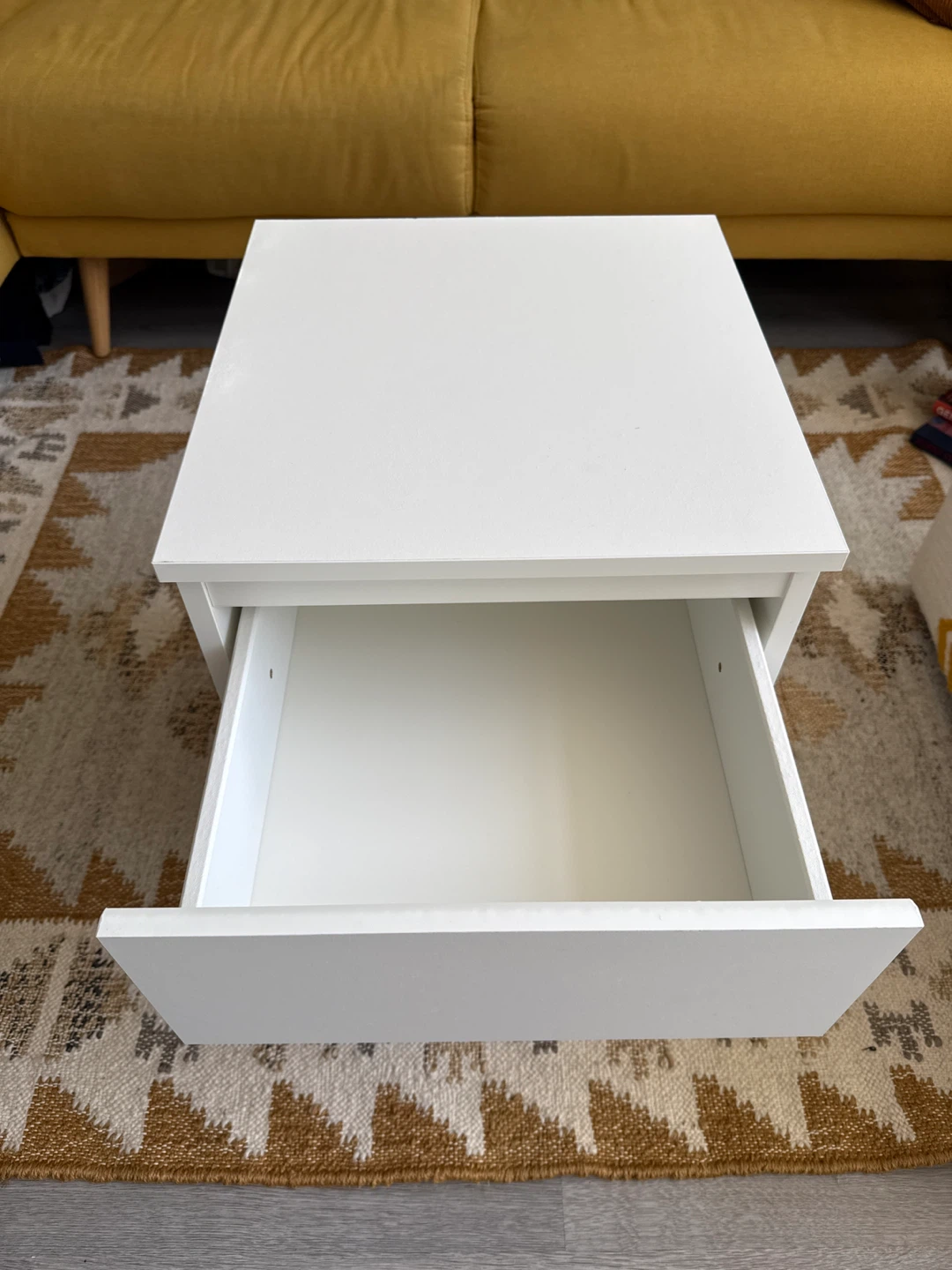 White IKEA Nightstand- PICKUP BY TUESDAY - photo 3