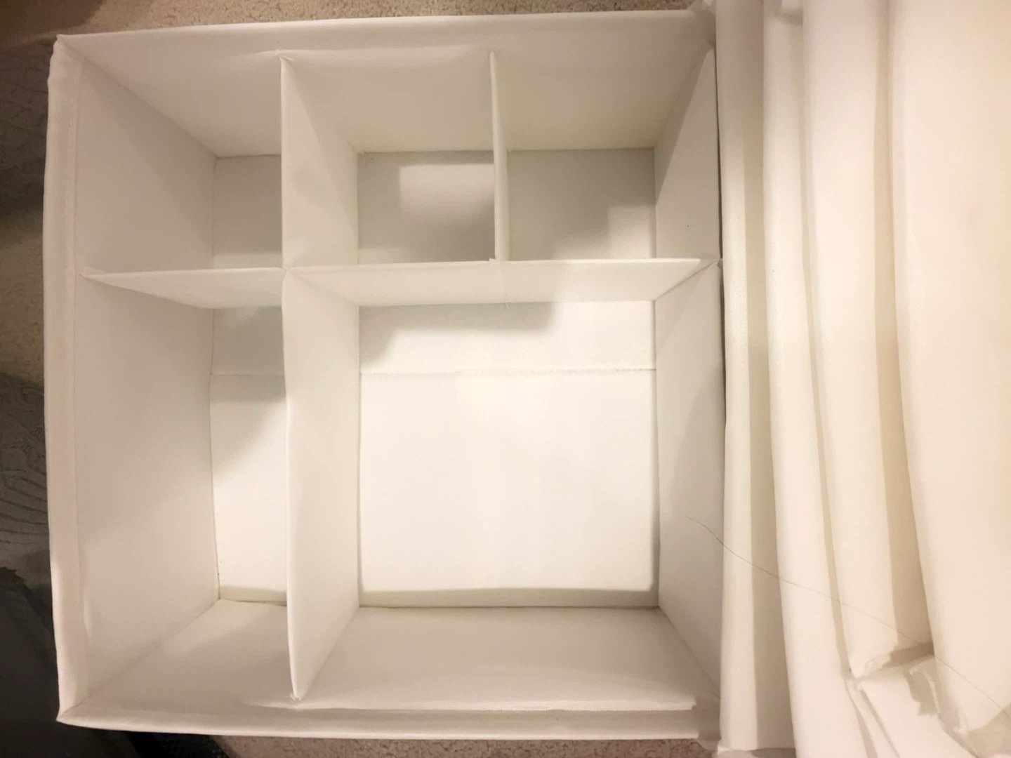 White Hanging Closet Organizer with Shelves - photo 5
