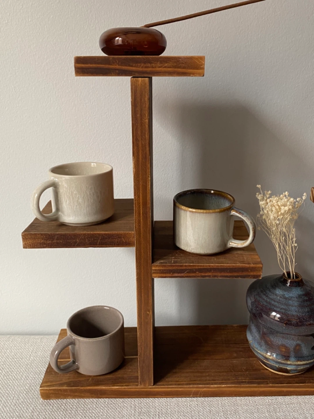 Tiered Wooden Display Shelf - photo 4