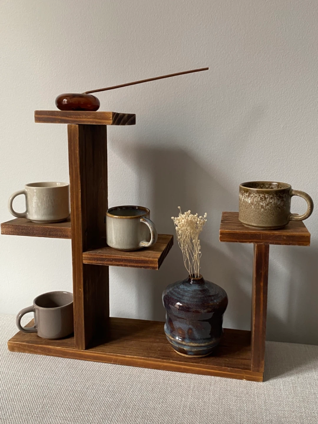 Tiered Wooden Display Shelf - photo 2