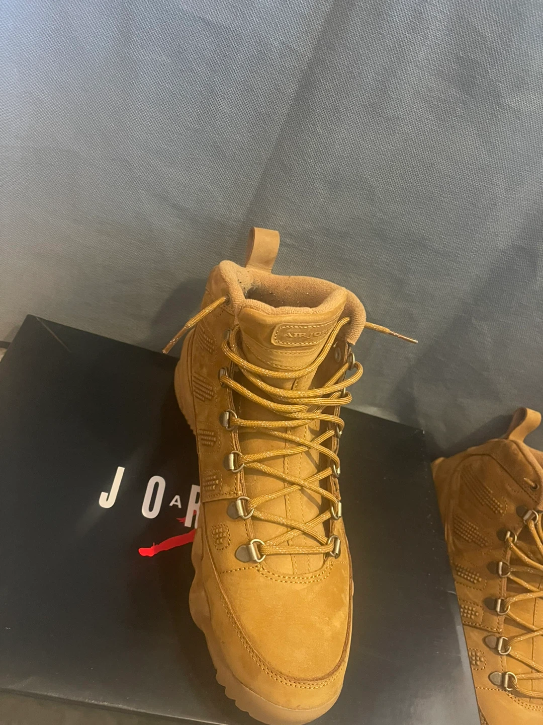 Jordan Retro 9 Boots Wheat