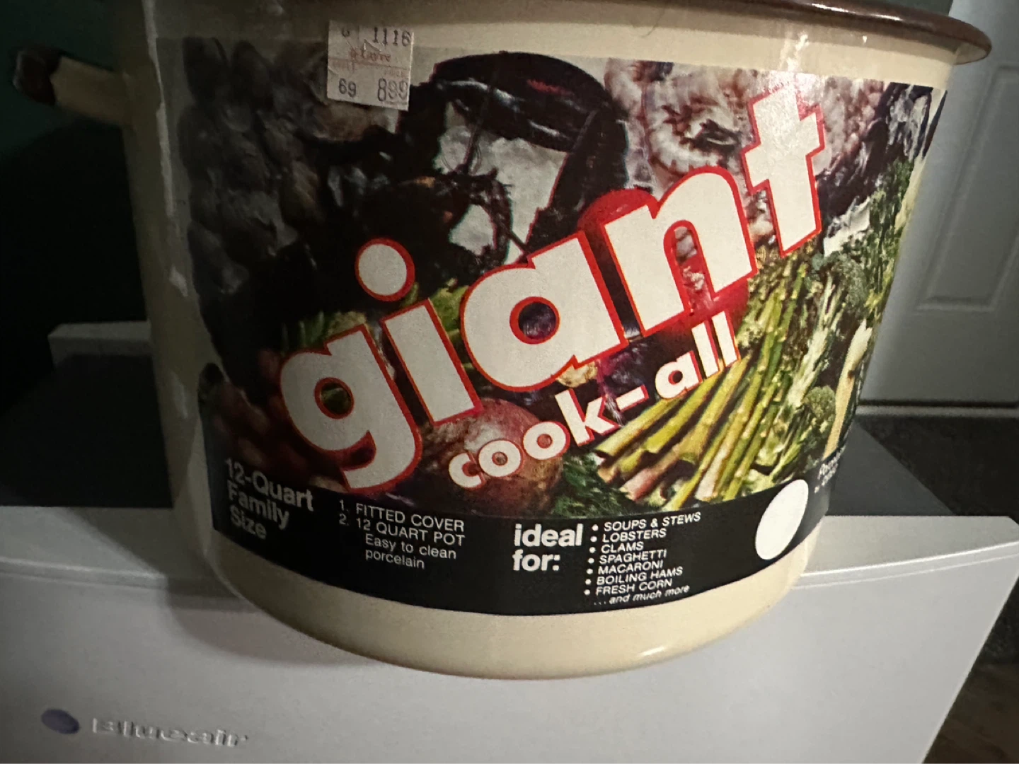 Giant Cook-All 12-Quart Porcelain Pot