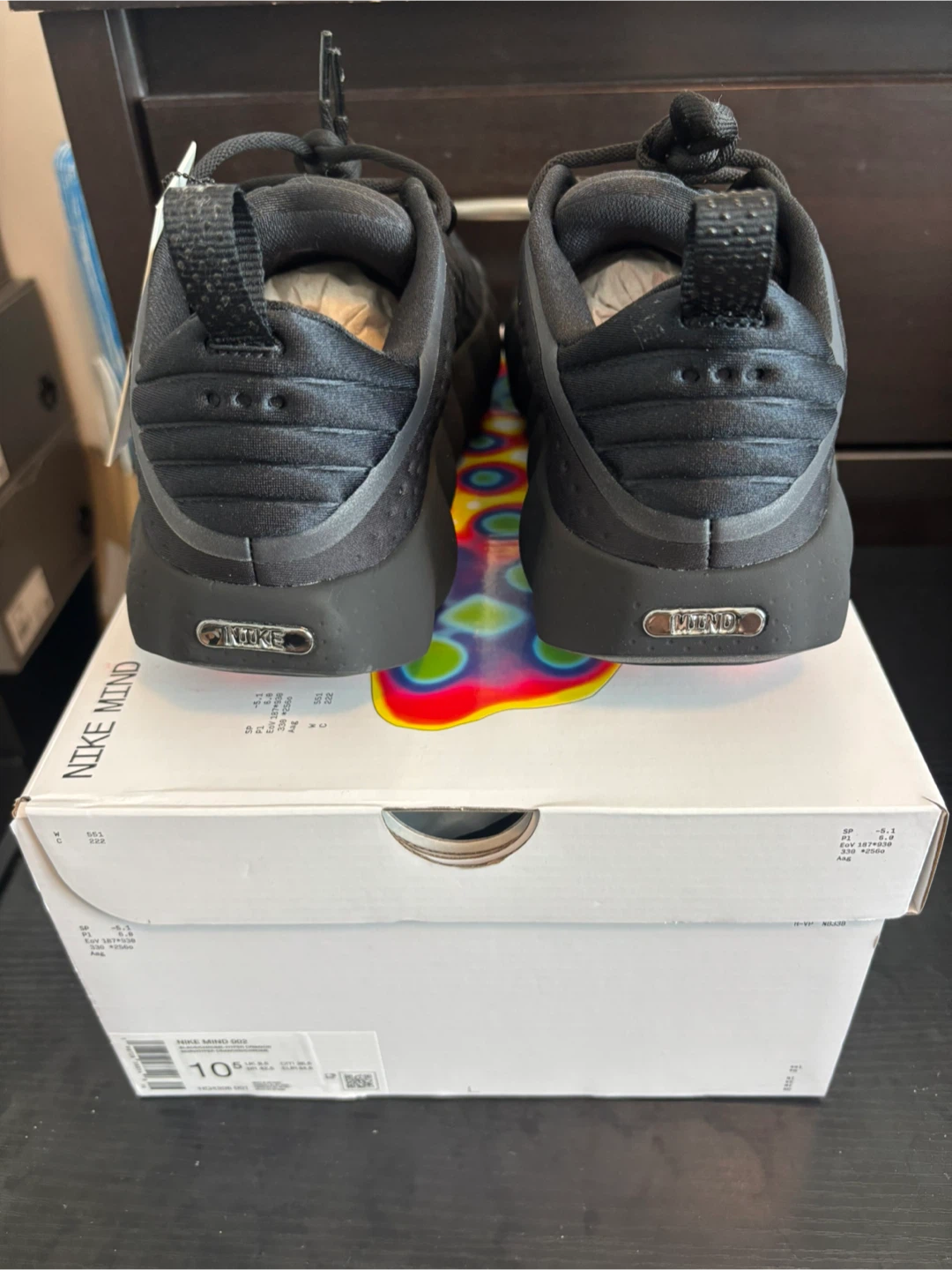Nike Mind 002 Black size 10.5 Men’s/12 Women’s - photo 3